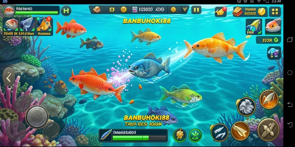 Tampilan gameplay BANBUHOKI88 yang seru dan penuh aksi.