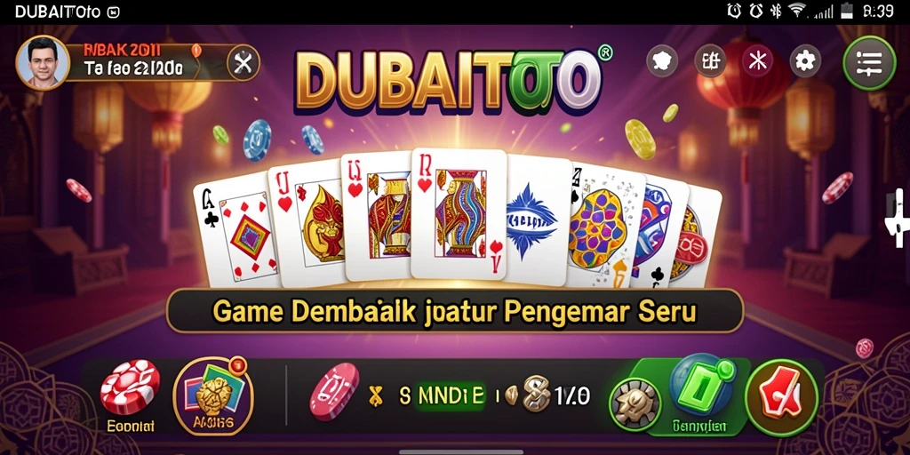 Tampilan gameplay seru DUBAITOTO dengan grafis menarik.