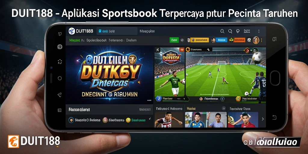 Tampilan gameplay Sportsbook yang menarik dari DUIT188.