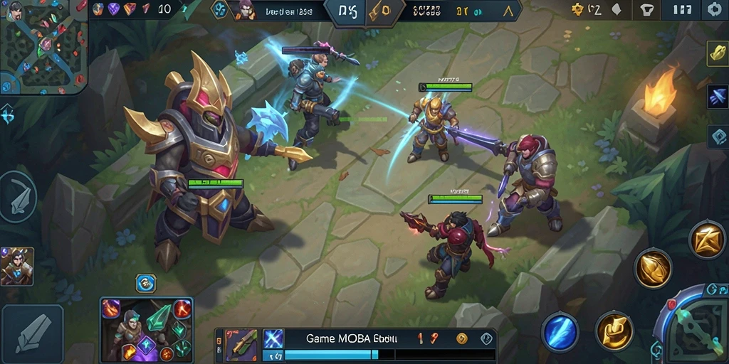 Tampilan gameplay seru di DY777 dengan karakter unik dan strategi menarik.