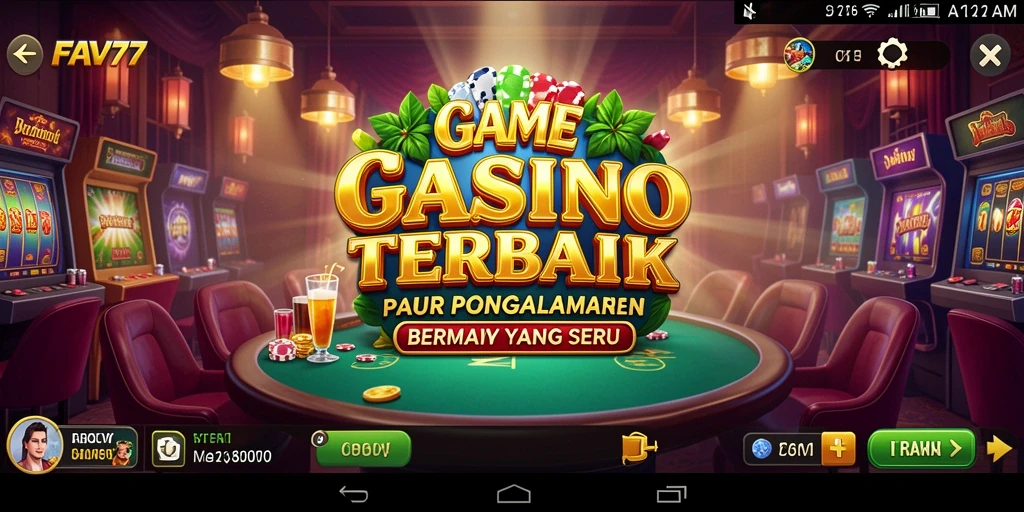 Screenshot gameplay FAV77 menampilkan aksi seru dalam permainan kasino.