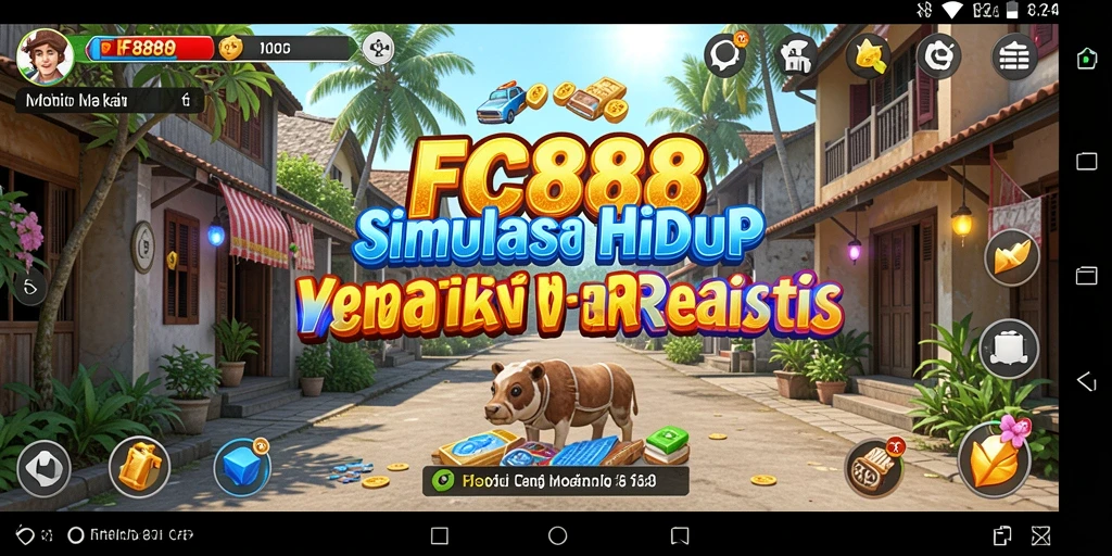 Tampilan gameplay FC888 yang mendebarkan dan realistis.
