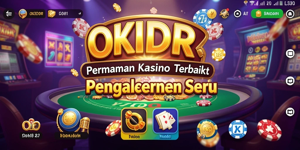 Gameplay seru di OKIDR dengan grafis yang memukau.