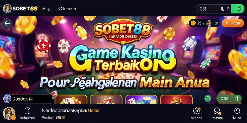 Tampilan menarik dari gameplay SOBET88 yang menakjubkan.