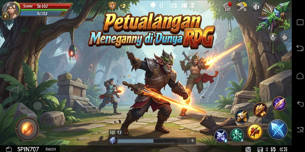 Tampilan gameplay SPIN707 yang mengesankan dan penuh aksi.
