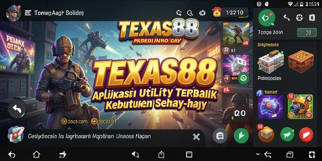 Tampilan antarmuka TEXAS88 yang intuitif dan menarik.